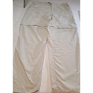 Simms Convertible Zip-Off Fishing Pants in Light Beige
